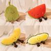 Fruit Watermelon Cartoon Hami Melon Durian Bitter Melon Plush Play Doll Sofa