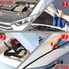 2 Meter Black Universal Car Door Seam Dust-proof Wind-reducing Noise Sealing Strip Edge Rubber Weatherstrip Sealing Rubber Strip