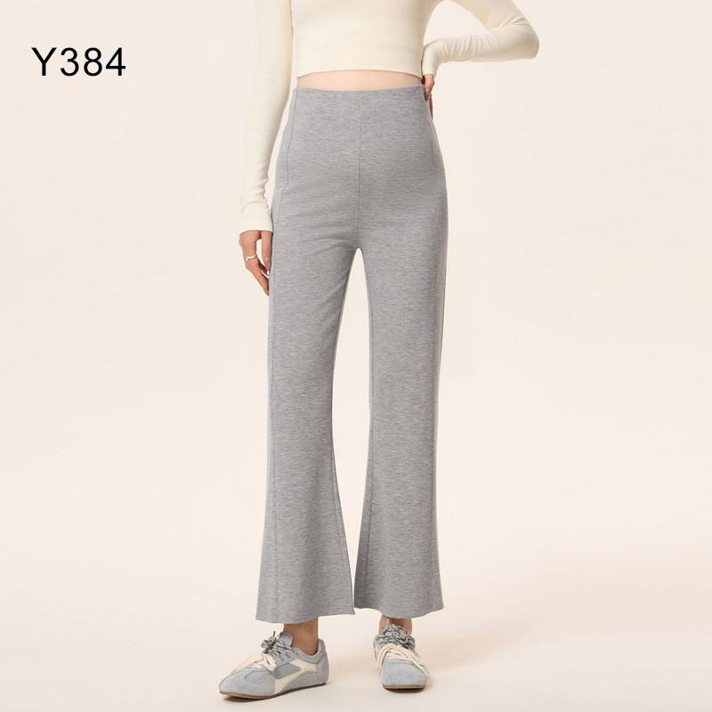 

Брюки для беременных новая беременная мама маленькие без поддержки расклешенные брюки девять очков микро-пулл брюки во время беременности весенне-осенняя одежда 5XL（185-200）