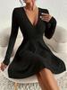 Long Sleeve Plus Size Sexy New In Dresses for Women Casual Loose Midi Spring Autumn Dress