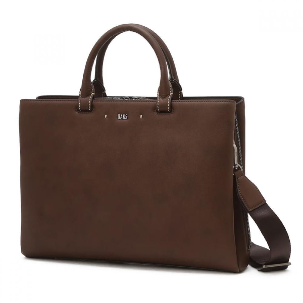

Daks Brown Leather Document Bag Dbba5f280w3 Single option