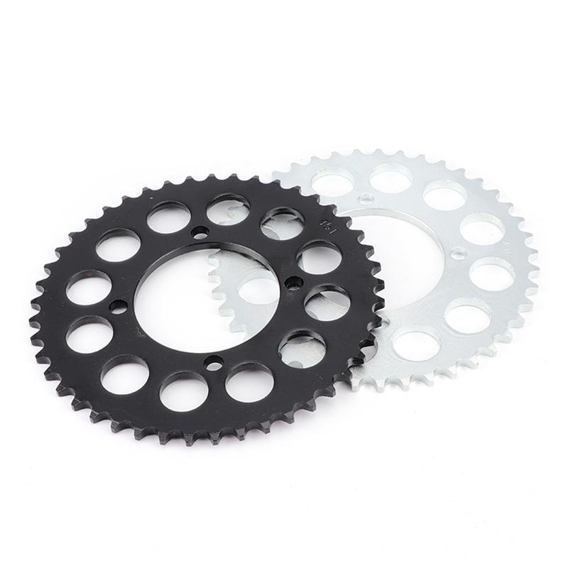 Motorcycle 420 Chain 35/37/39/41/43/45/48/51/53/57/60T Rear Sprocket ID 76mm For 50 70 90 110 125 250cc Pit Dirt Bike Quad ATV
