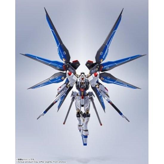 TAMASHII NATIONS METAL ROBOT Spirits Mobile Suit Gundam SEED DESTINY Strike Freedom ReCoordinate ca. 140 mm PVC ABS Druckguss gefertigt bemalt