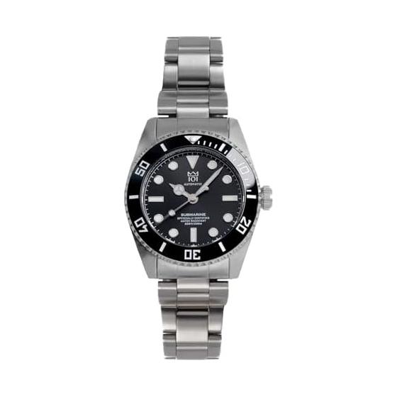 [HYAKUICHI 101] MODEL.16N Hyakuichi 38mm 20 ATM Water Resistant Automatic Diver s Watch Ceramic Bezel Non-Date Mechanical Watch Automatic Winding