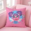 AAbby Cadabby Cushion Cover Pillowcase Short Plush Invisible Zipper Room Sofa Cushion Cover