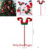 Christmas Elf Leg Fabric Decoration With Cartoon Style For Holiday Tree Accessories