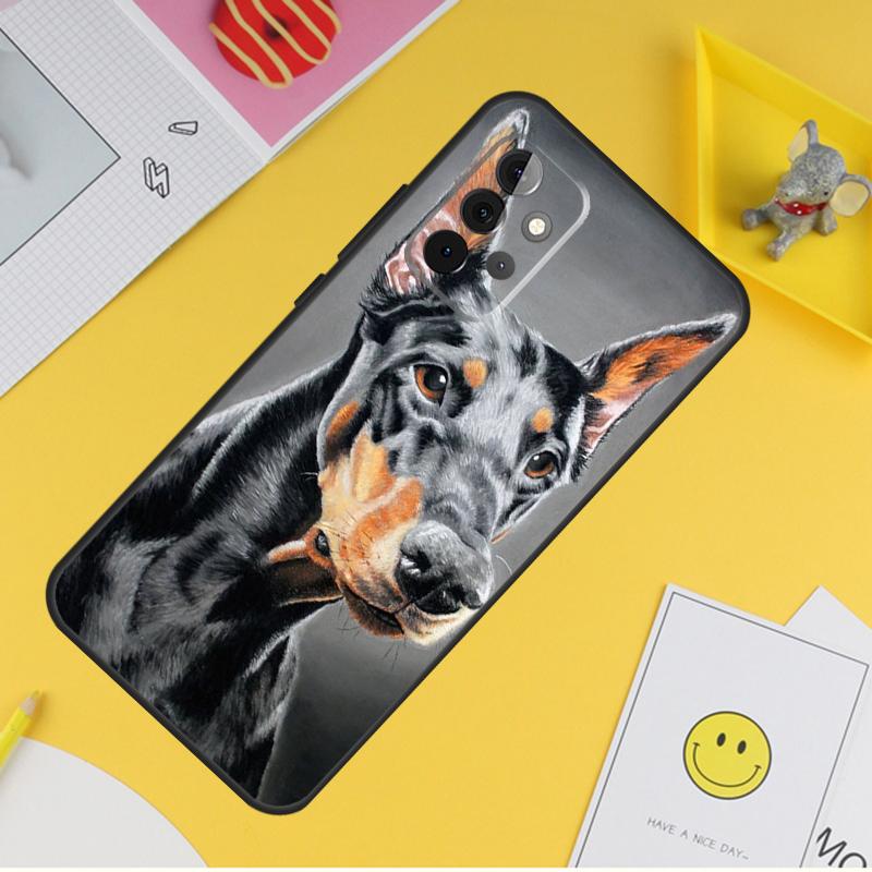 

Dachshund Doberman Dog Case For Samsung Galaxy A16 A26 A36 A56 A06 A55 A35 A15 A53 A32 A52 A33 A13 A14 A34 A54 A17 Samsung A56