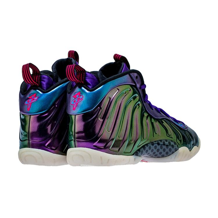 (GS) Nike Little Posite One 'Iridescent Purple' Kids' 644791-602
