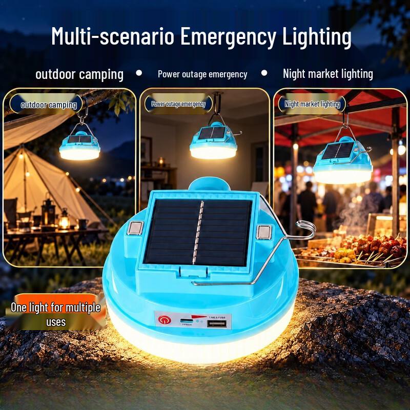 NuFeng Outdoor Camping Solar Flashlight