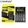 LiitoKala LII-M4S Charger: LCD Smart Capacity Tester for 18650/26650 Lithium Batteries