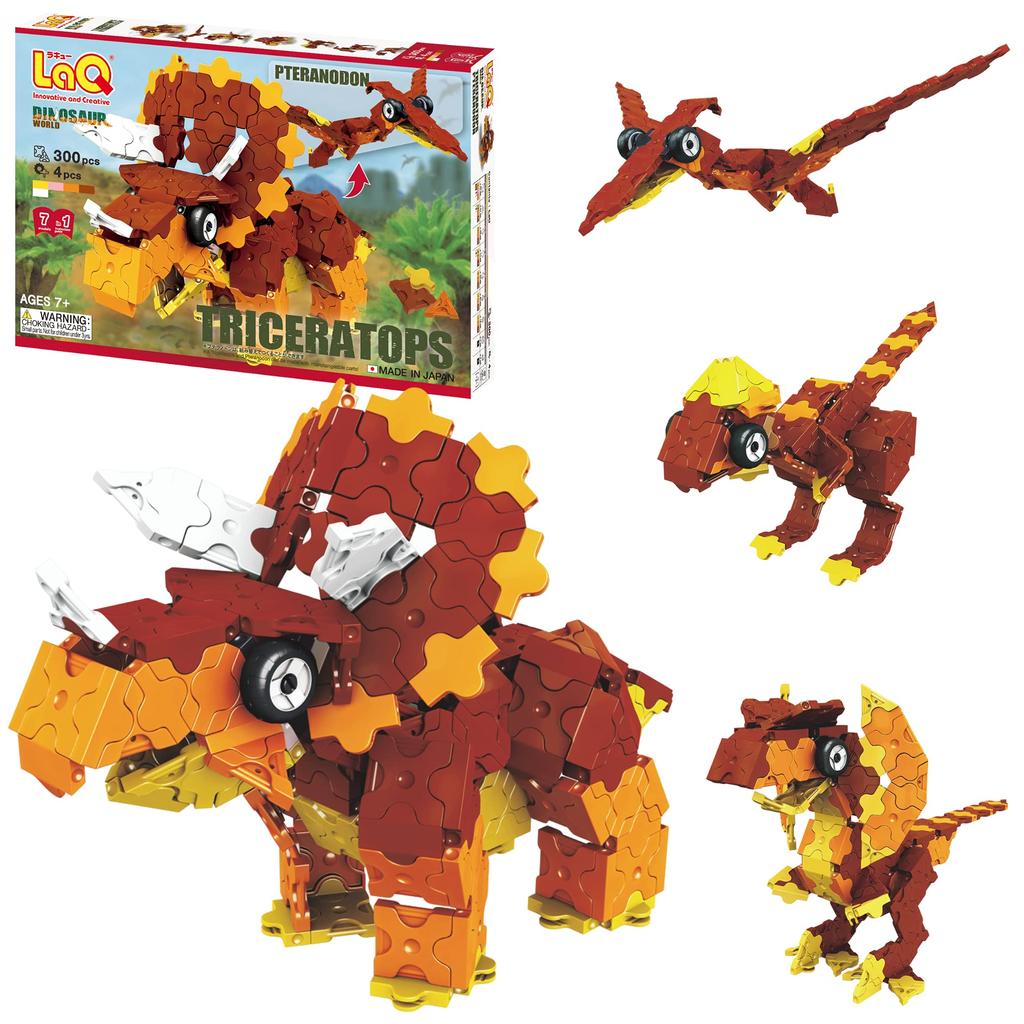 LaQ DinosaurWorld Triceratops & Pteranodon