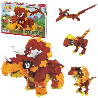 LaQ Dinosaur World Triceratops Pteranodon &