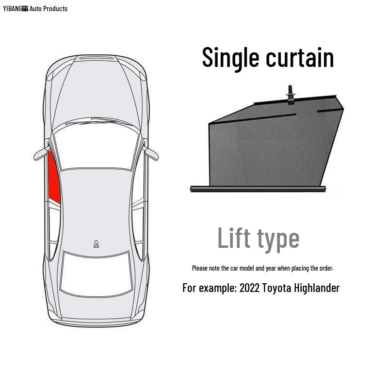 Automatic Car Window Sunshade Curtains - Heat Insulation and Sun Protection