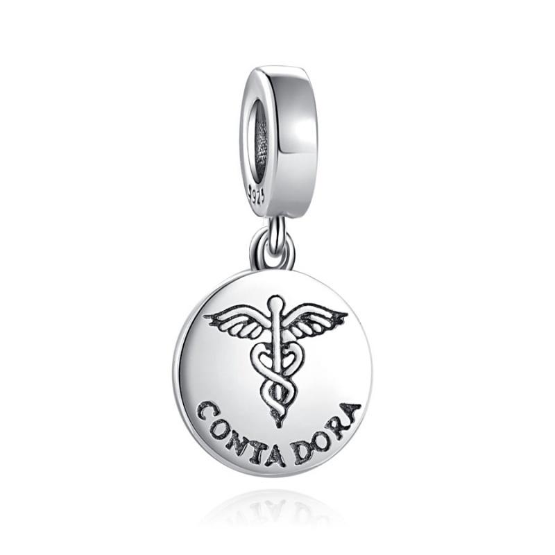 Brand New Psychology Medicine Contadora Pendant Bead Component Do It Yourself Bead Components Compatible With Charm Bead Components Copper Metal