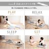 Emoor Panel Play Mat, Set of 4, 60 X 60 Cm Per Mat, Ivory X Gray