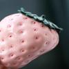 Strawberry Shaped Ceramic Tea Caddies Creative Coffee Container Tea Jar  home Ornaments