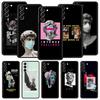 Cartoon Statue Abstract Art Phone Case Cover for Samsung Galaxy S26 S25 S24 S23 S22 S20 S21 FE Ultra S25 Edge Plus 5G Soft TPU