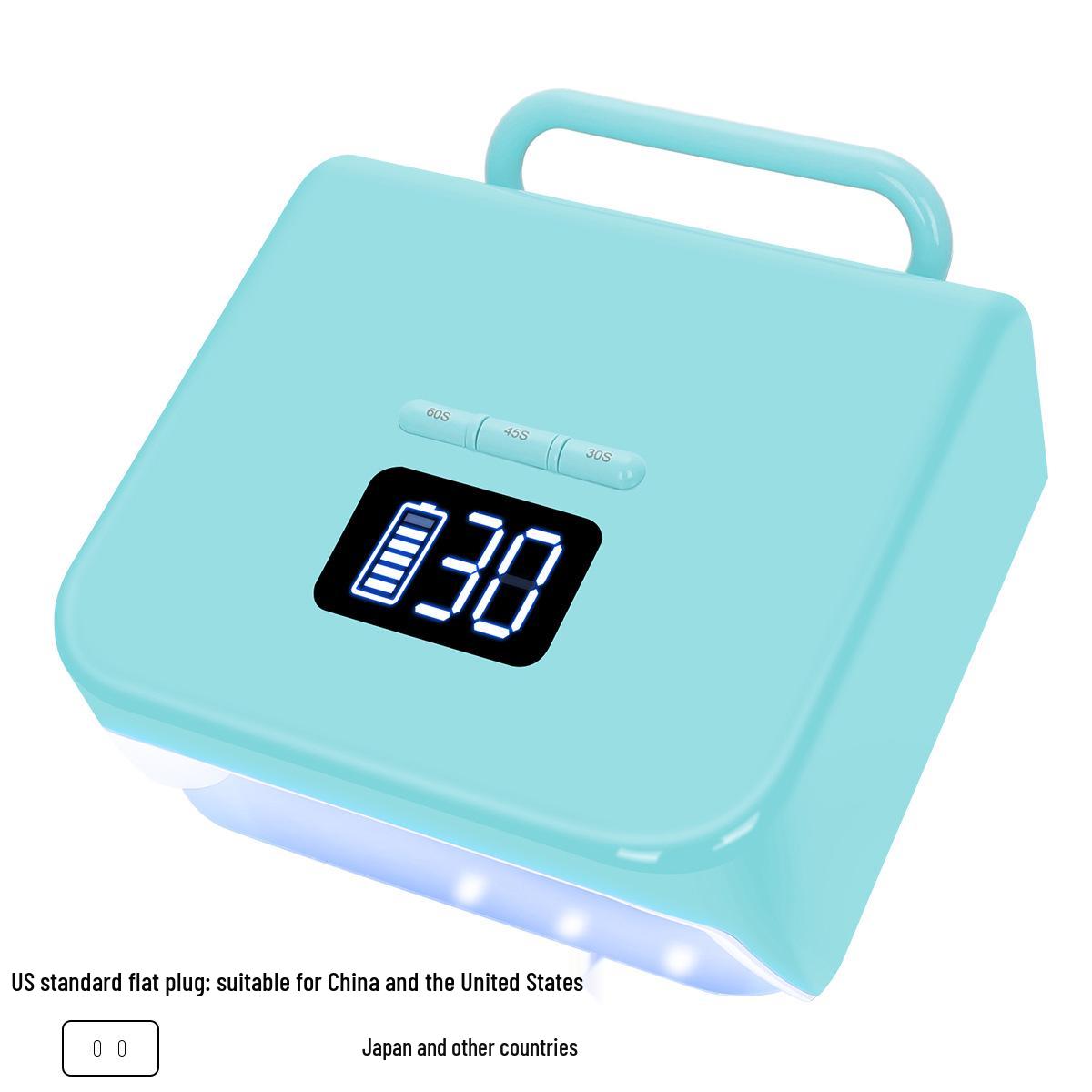 

220W Wireless Rechargeable Quick-Drying Nail Salon Lamp