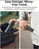 Portable Shockproof Case for DJI Osmo Pocket 3, Water-Resistant Hard ABS Protective Cover with Carabiner & Filter Storage