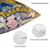 Square Pillowcases Polyester Room Pokemoned Cushion Cover Funny Home Decoration Pillow Cover 40*40
