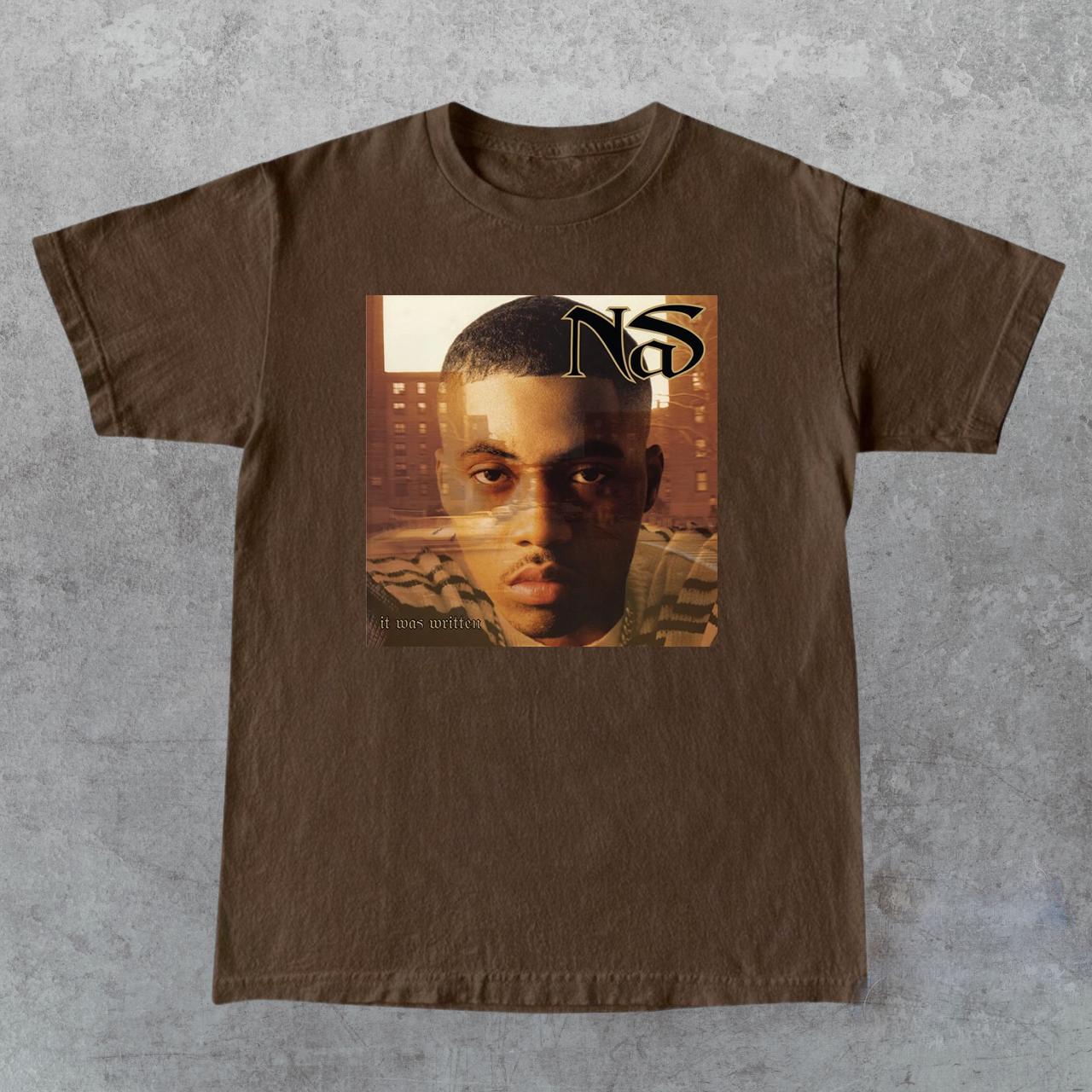 Nas Rapper It Was Written Cotton All Size S to 5XL T Shirt XXXL