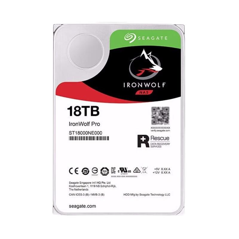 Seagate IronWolf Pro 18TB NAS Hard Drive
