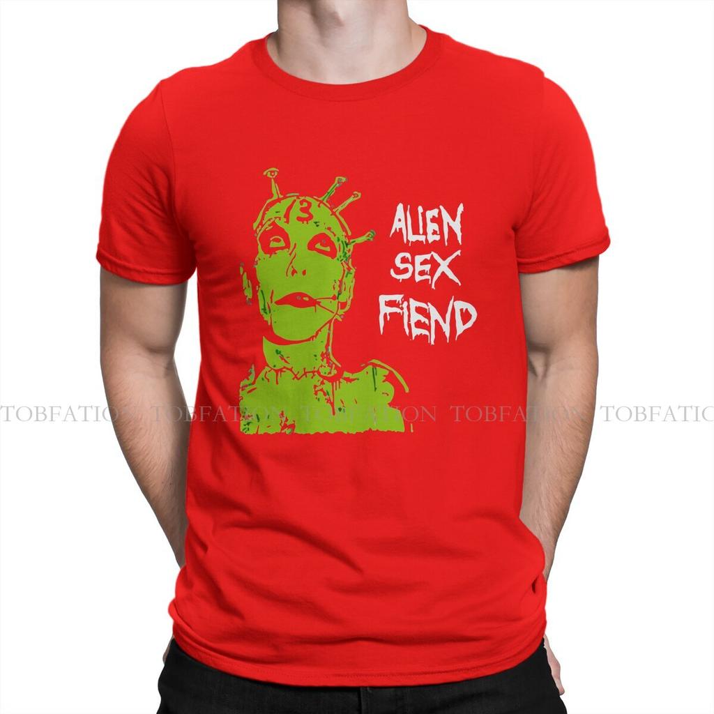 The Fiend Alien Sex Tribute Design Tshirt Graphic Unisex Classic Homme Summer Clothes Cotton Harajuku T Shirt