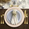 Placemats Set of 6, Washable Round Woven Place Mats for Kitchen Table 15 inch Table Mats