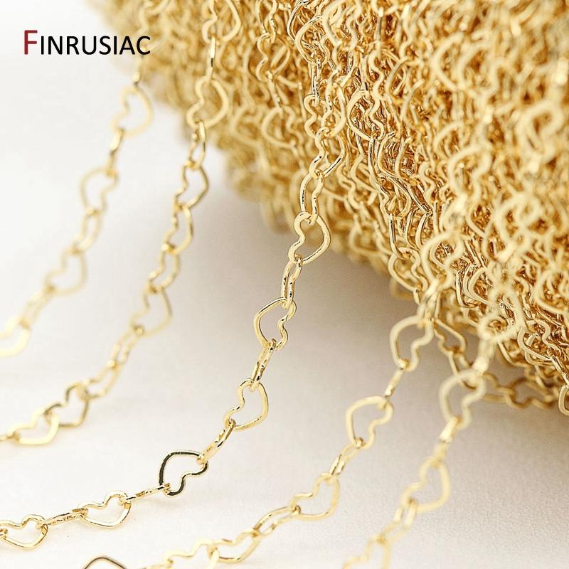 

0.5m/1m Sale Multi Types Chain For Jewelry Making Wholesale Loose Chain Handmade DIY Bracelets Necklace Earrings Material Length 50cm