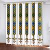 Ethiopian and Eritrean Traditional Curtains for Living Room Set Tilet Design High Quality Polyester Fabric Cortinas