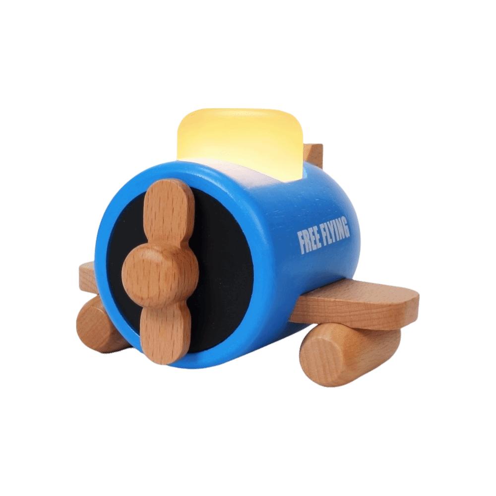 LED Light Airplane Night Light Color Changing Three Modes Rechargeable Night Light Airplane Shape Stepless Dimming
