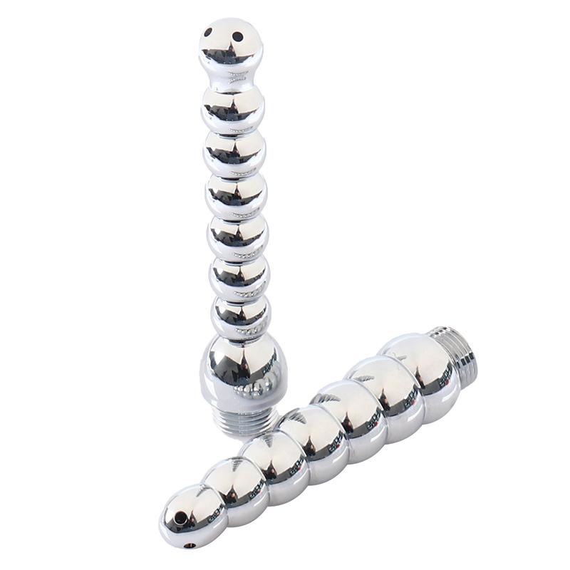 Aluminum Anal Cleaning Enema Shower Bidet Anal Anus Clean Plug Colonic Washer