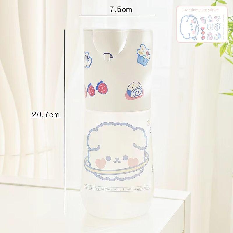 

For Home Washroom Induction Foam Machine White + Free Stickers