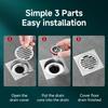 Odor Proof Floor Drain Valve-Sewer Core Backflow Preventer Shower Floor Drain Plug for Kitchen Bathroom Toilet Sewer