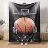 1 pezzo Coperte da tiro per canestro da basket Morbida Flanella, Accogliente per Tutte le Stagioni Poliestere Perfetta per Casa, Ufficio