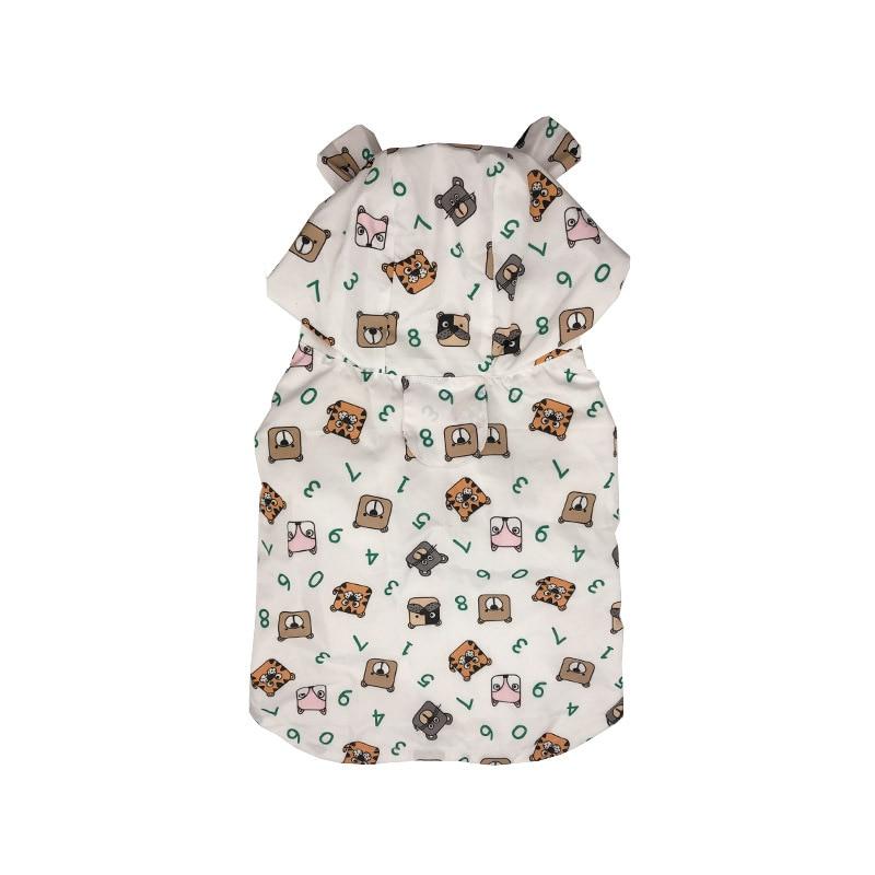 

Плащ для собак, водонепроницаемая одежда для собак, дождевик, пудель, бишон, шнауцер, вельш-корги, плащ FB