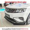 Compatible with 2018-2020 Geely Boyue: Front Splitter, Lip, Body Kit, Corner Protectors, and Rear Wing.