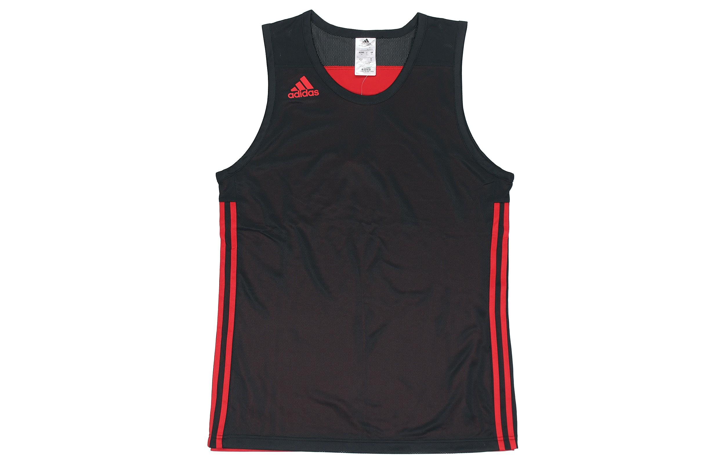 Adidas Tank Tops Men s Black Red Crew Neck Moderate Other DY6588 L