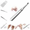 Stainless Steel Cuticle Pusher Trimmer Remover Pedicure Manicure Nail Art Tools