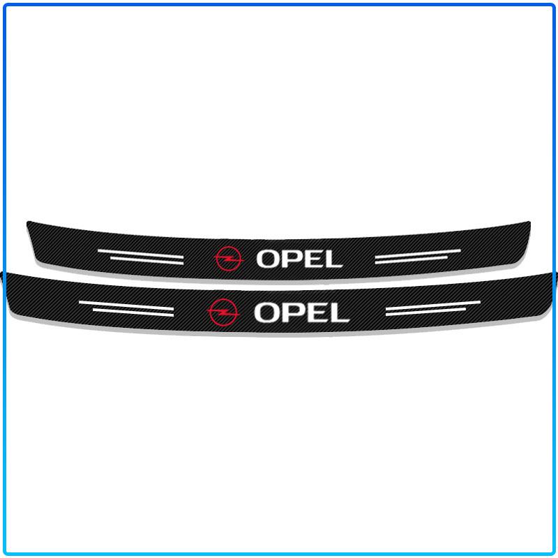 1 Pezzo Paraurti Posteriore in Fibra di Carbonio per Auto Protezione Bagagliaio Adesivi 3D Per Opel Astra C G H Insignia J K Zafira B Corsa Vectra C Corsa C