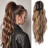 Heat-Resistant High Temperature Synthetic Ponytail Wig for Women  Curly  Stylish and Elegant with Easy To Wear Claw Clip Perfect for Halloween