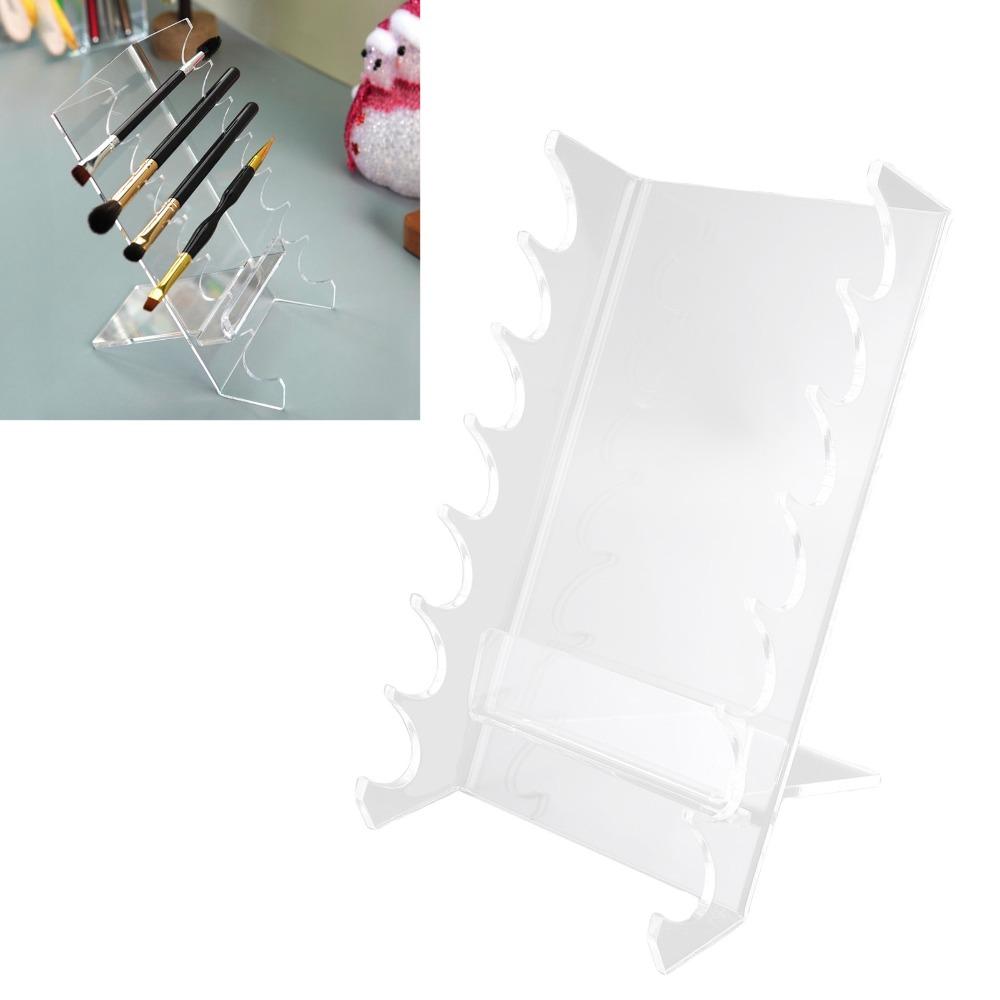 Aesthetic Pen Organizer Multi-hole Storage Stand Multifunctional Display Rack Vanity Use