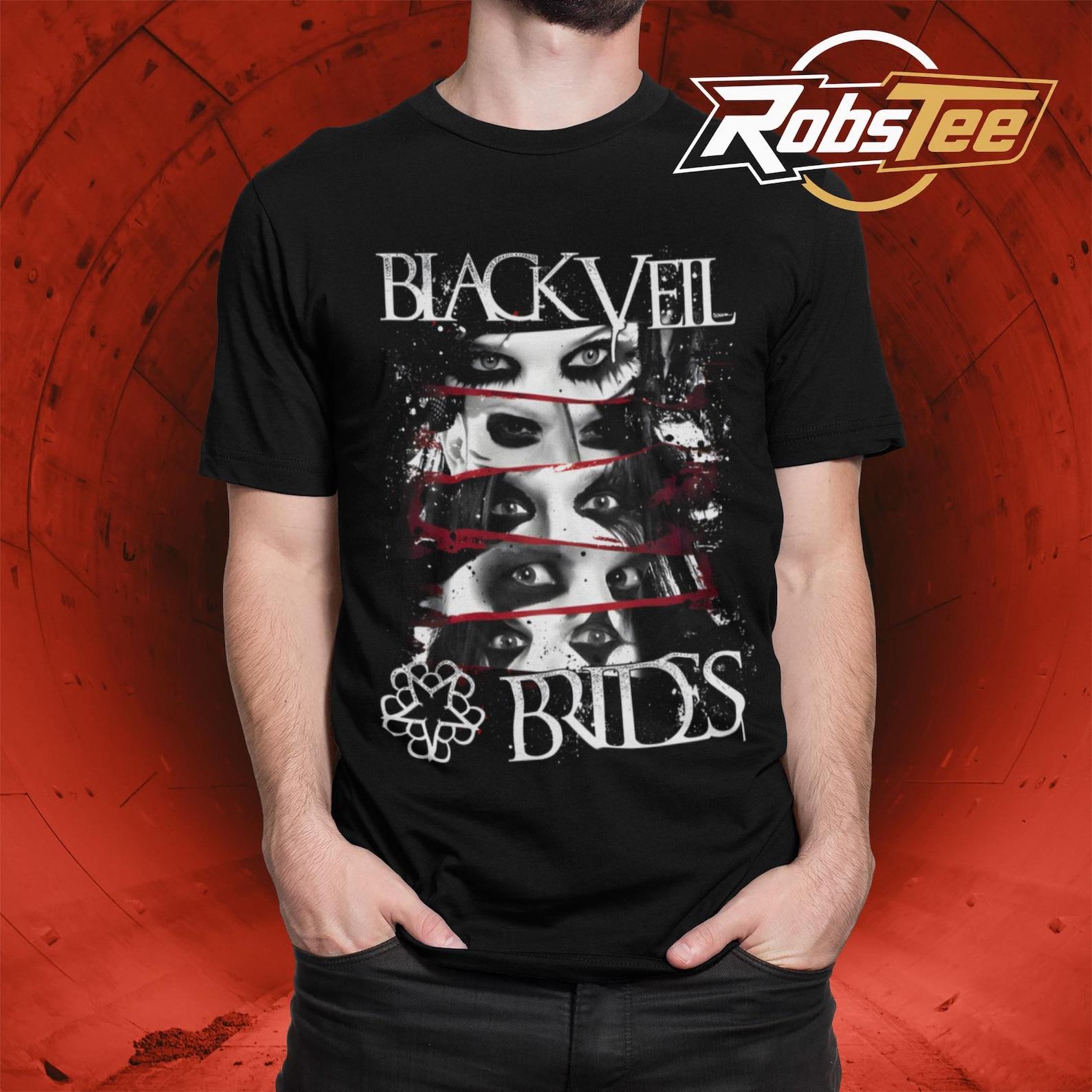 Black Veil Brides Tee, In The End Album Shirt, Heavy Gothic Rock Concert Top 2XL