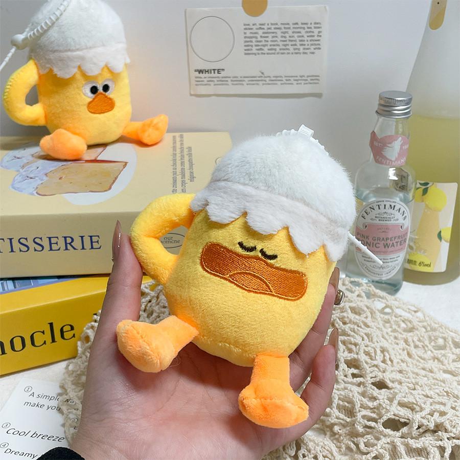 Beer Duck Plush Toy With Pp Cotton Filling For Kid Gift And Collectible Fun