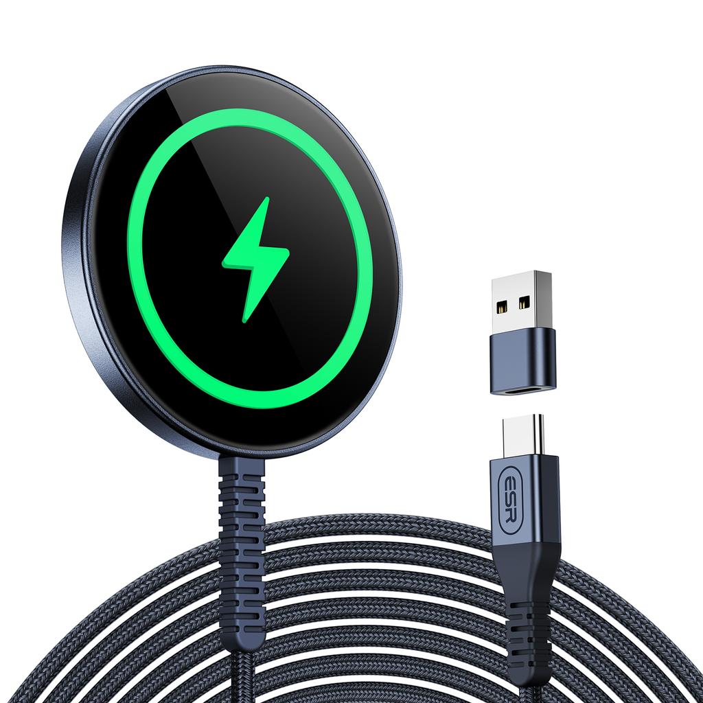 For Magsafe Charger Qi2 Wireless Charger Charging Pad for IPhone 16/15/14/13/12 Series AirPods 4/3/Pro 2 Phone Charging Part