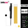 Reuseable Long Head Deep Hole Markers Pen Pencils Solid Carpenter Refill Leads Built-in Sharpener Woodwork Construction Tools