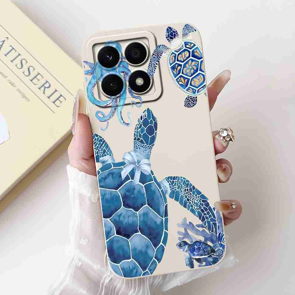 For Honor X8a 4G CRT-LX1 Case Cute Butterfly Luxury Flower Soft Silicone Cover For Huawei HonorX8a X8A CRT-LX2 6.7" Bumper Shell