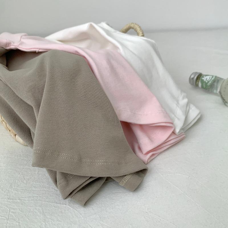 Fashion Round Neck Slim Fit Cropped T-shirt Women Short Sleeve Tops Women Summer Elegant Casual T Shirt Office Lady Simple Tee 24239