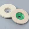 1pc/10pcs Wool Felt Disc 4 Inch Felt Polishing Wheel Buffing Pads Angle Grinder Wheel Felt Polishing Pad Disc For Metal
