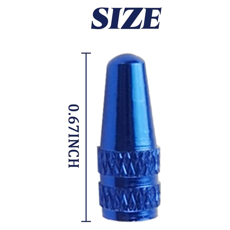 M63K-50 STÜCK Fahrrad Presta Ventilkappe Fahrrad Bike Reifenkappen Französischer Stil Kappe Staubkappen